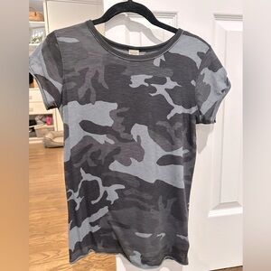 Free People Camo T-Shirt